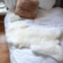 White Sheepskin Rug By Onaie, thumbnail 5 of 5
