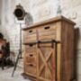 Reclaimed Wooden Storage Cabinet, thumbnail 1 of 6