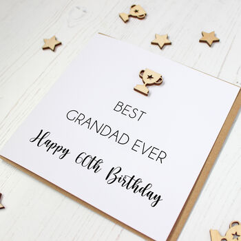 Personalised Birthday Card For Grandad/Grandpa, 2 of 2