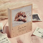 Personalised Wooden Photo Block With Pet Name, thumbnail 1 of 3