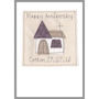 Personalised Church Wedding Or Anniversary Card, thumbnail 7 of 12