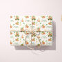 Personalised Safari 1st Birthday Wrapping Paper, thumbnail 1 of 3