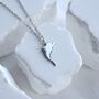 Silver Dolphin Pendant Necklace Gift, thumbnail 5 of 7