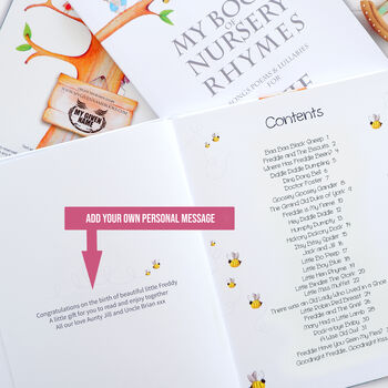 Nursery Rhymes And Personalised Poems Book, 3 of 10