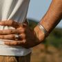 Maharaja Men's Sterling Silver Open Cuff, thumbnail 8 of 8