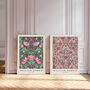 William Morris Set Of Two Rose And Birds Art Prints, thumbnail 2 of 4