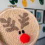 Rudolph The Reindeer Christmas Wall Hanging, thumbnail 5 of 6