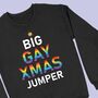 Big Gay Christmas Lgbt+ Christmas Jumper, thumbnail 2 of 2