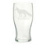 Personalised Fox Engraved Glass, thumbnail 1 of 6