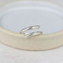 Sterling Silver Leopard Print Wrap Around Thumb Ring, thumbnail 2 of 4