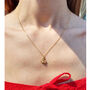 Anchor Necklace Silver/Gold Vermeil, thumbnail 4 of 8