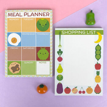 Five A Day Magnetic Shopping List Pad, 7 of 8