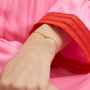 Verona Gold Plated Full Heart Bracelet, thumbnail 2 of 5