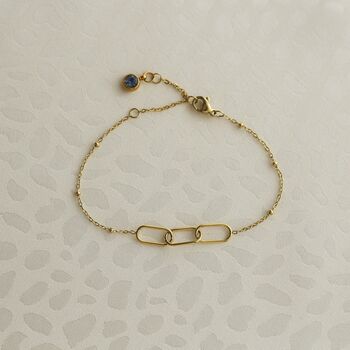 30th Birthday Bracelet Gift For Her, Three Decades, 5 of 10