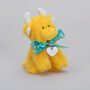 Personalised Mini Orange Collectible Highland Cow Soft Toy, Gift Box, thumbnail 2 of 12