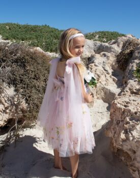 Athena In Blush Party Or Flower Girl Dress, 7 of 8