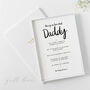 Things We Love About Daddy Print, thumbnail 4 of 6