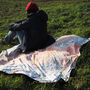 Yorkshire Dales Family Pacmat Picnic Blanket, thumbnail 3 of 12