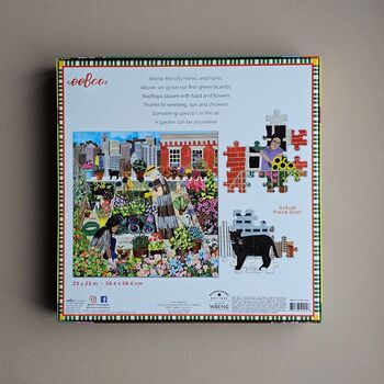 Urban Gardening 1000 Piece Jigsaw Puzzle, 4 of 4