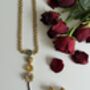 Lana Palm Motif Jewelry Set, thumbnail 3 of 8