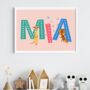 Kids Animal Alphabet Letter Name Print, thumbnail 7 of 12