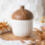 Acorn Ceramic Storage Jar, thumbnail 1 of 5