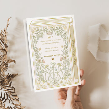 Happily Ever After Book Invite, 4 of 4