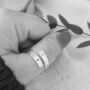 Forever Love Heart Adjustable Silver Ring, thumbnail 3 of 9
