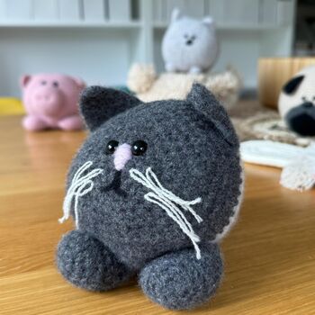 Kitten Learn To Crochet Kit, 8 of 10