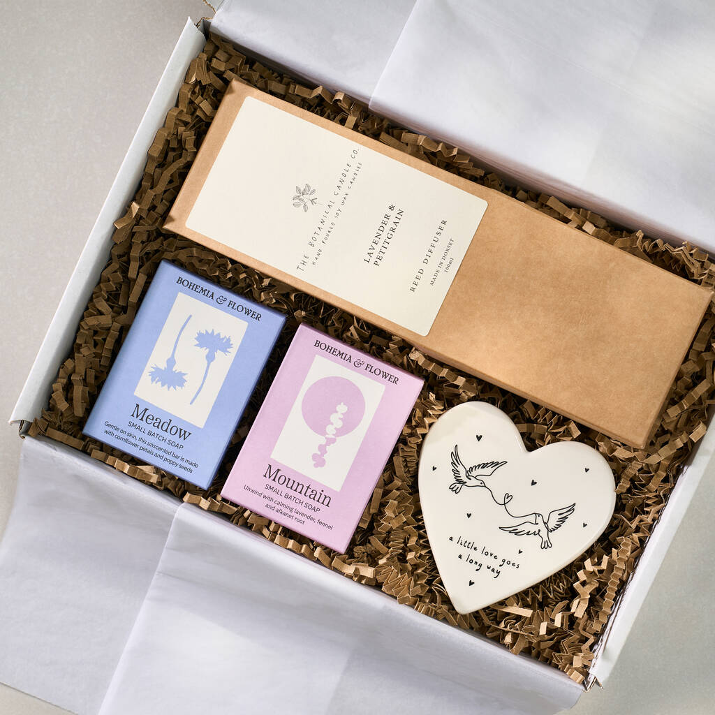 Lavender 'You Are Loved' Botanical Luxury Gift Box, 1 of 6