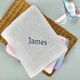 Personalised Knitted Baby Blanket, thumbnail 1 of 6