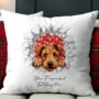 Personalised Christmas Irish Terrier Break Through, thumbnail 5 of 10