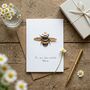Personalised Queen Bee Mother's Day Card, thumbnail 1 of 5