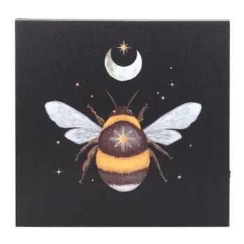 Forest Bee Light Up Canvas Plaque, 6 of 6