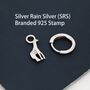 Sterling Silver Giraffe Huggie Hoop Earrings, thumbnail 5 of 12