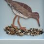 Handmade Framed Redshank Coastal Bird Mosaic Picture, thumbnail 2 of 5