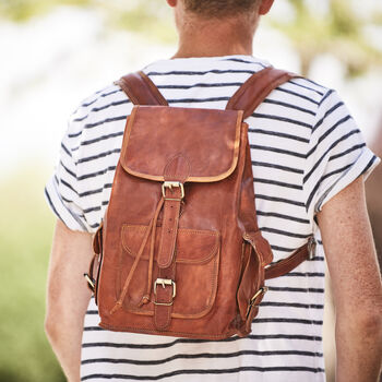 Leather Backpack, 6 of 6