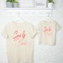Girls Club Mother And Daughter T Shirt Set, thumbnail 1 of 2