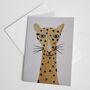 Leopard With Spots Birthday Card, thumbnail 9 of 9