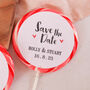 Personalised Save The Date Giant Lollipops, thumbnail 2 of 4