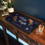 Personalised Floral Bar Mat, thumbnail 5 of 5