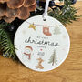 First Christmas Ceramic Ornament Gift For Children, thumbnail 1 of 7