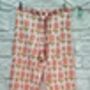 Hand Block Printed Cotton Pyjama Set, thumbnail 10 of 12