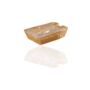 Handmade Frosted Glass Cigar Ashtray With Gold Pattern, thumbnail 2 of 8