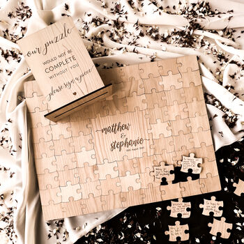Wedding Puzzle Guest Book Alternative, 4 of 10