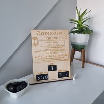 Editable Ramadan Calendar, 3 of 4