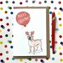 Boerbel Christmas Card Reindog Design, thumbnail 1 of 1