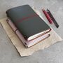 Custom Make Your A5 Personalised Refillable Flip Flap Journal Your Way, thumbnail 1 of 12