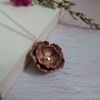 Copper Flower And Silver Necklace, thumbnail 1 of 5