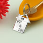 Personalised Housewarming Gift Couples New Home Keyring, thumbnail 2 of 7